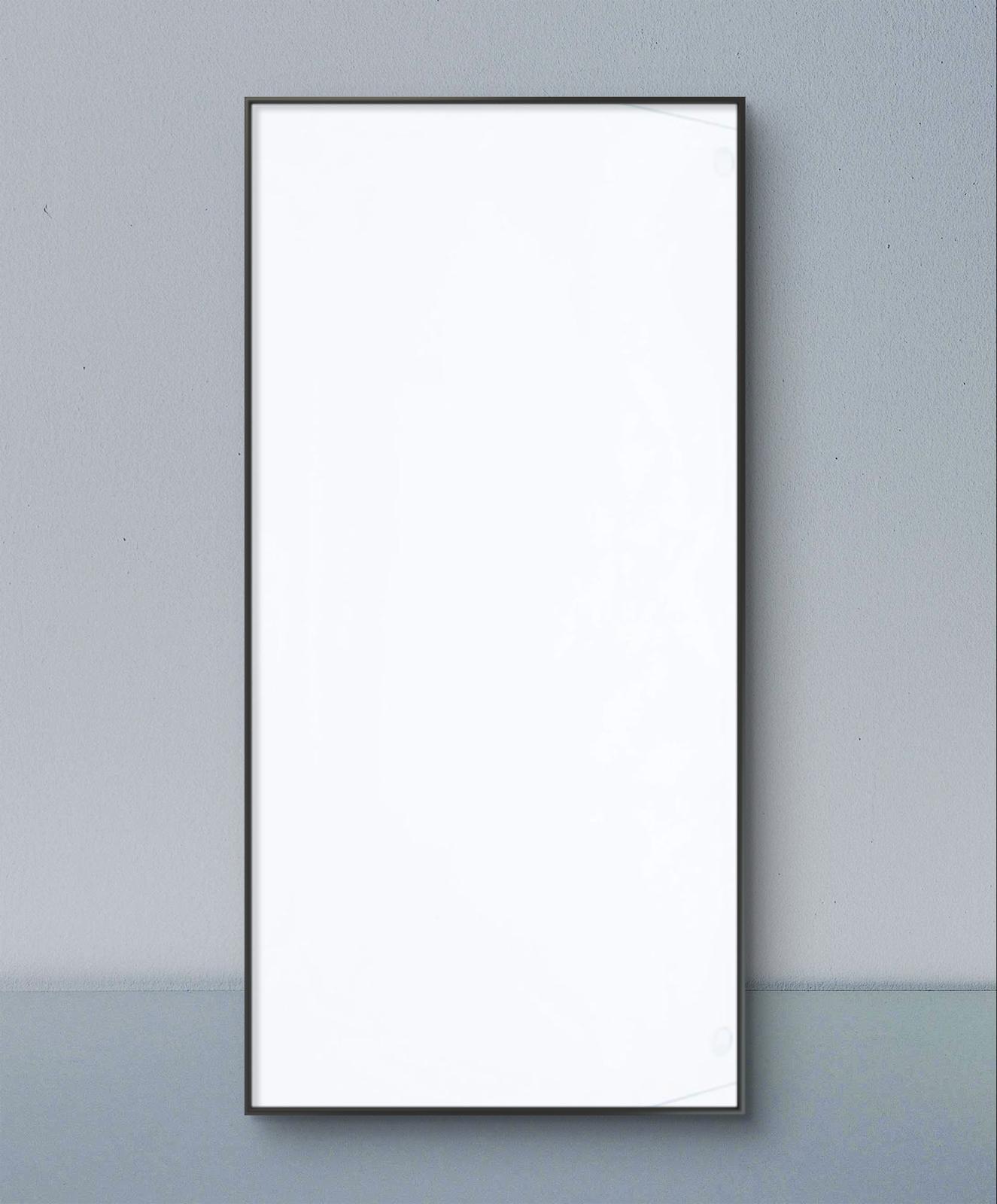 Thin Matt Black Frame – Modern Minimalist Wall Frame