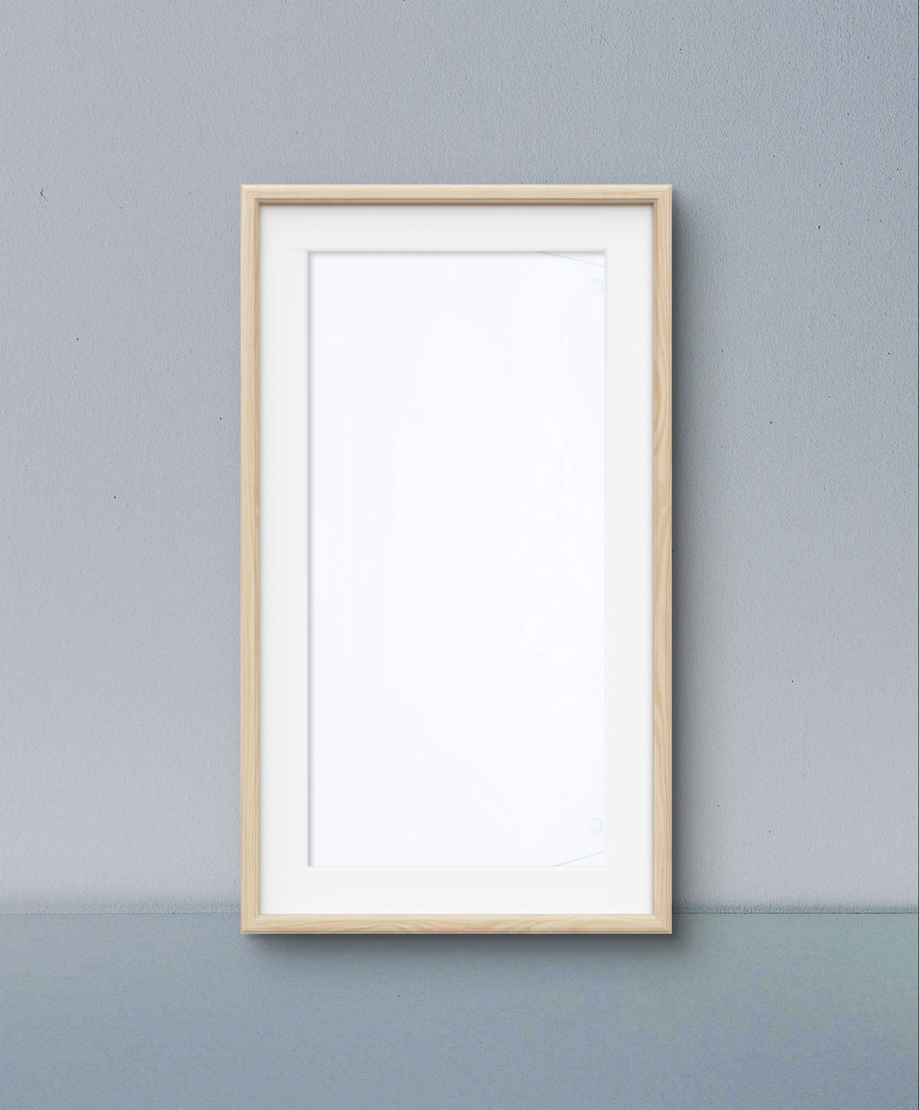 Oak Frame – Natural Wood Photo & Art Mount Frame