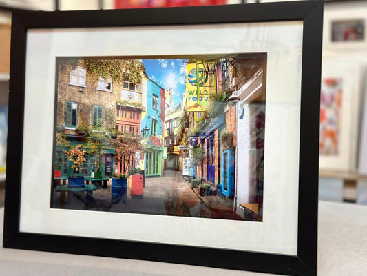 Neal's Yard – Colourful Covent Garden London Photography Print