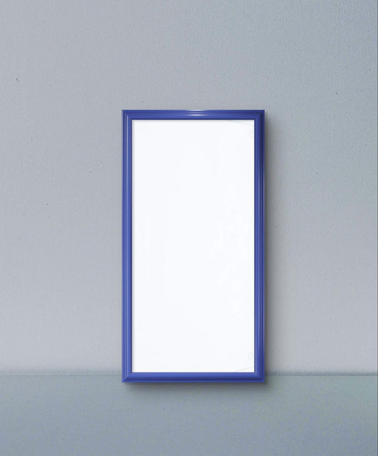Blue Wooden Frame – Vibrant Modern Picture & Art Display
